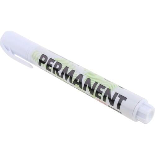 White Marker Pen Paint Oil Car Tire Marker Pen Waterproof Paint Marker Graffiti Pen