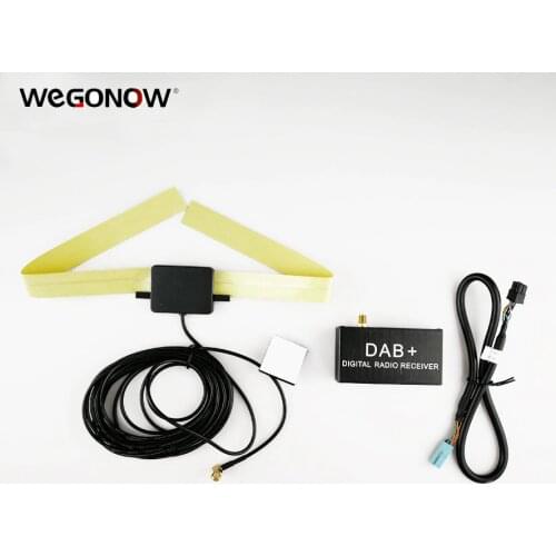 For Android 9.0/ Android 8.0/ Android 7.1 Car DVD DAB+ USB Digital Audio Broadcasting Receiver With Antenna Works For Europe