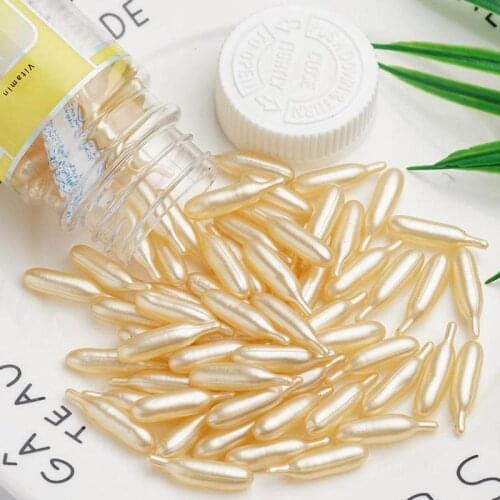 90pcs/set Vitamin E Capsules VE Freckle Capsule Serum Acne Removel Whitening Moisturizing Nutrition Brighten Skin Cream