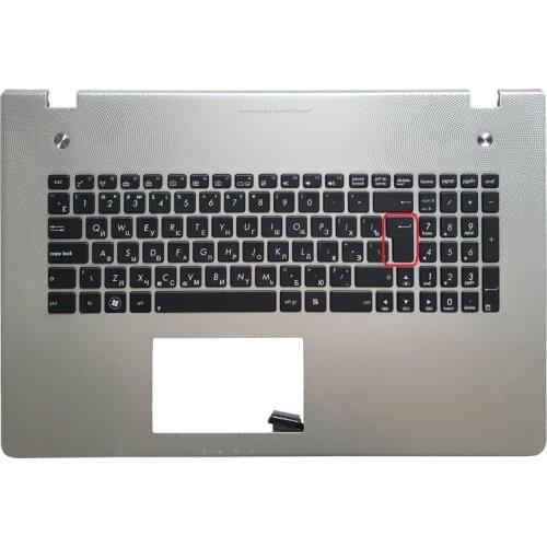 New Russian Keyboard for Asus N76 N76VB N76VJ N76VM N76VZ RU Laptop keyboard with Palmrest Upper cover