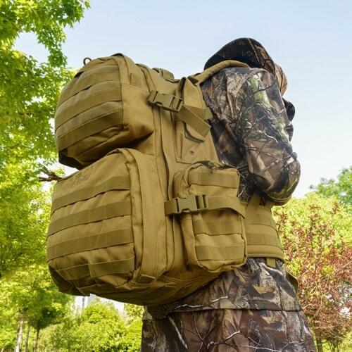 Multi-functional Backpack Climbing hiking Bag Outdoor Sports Hunting Camping Rucksack Hiking Military Backpack Casual Backpack
