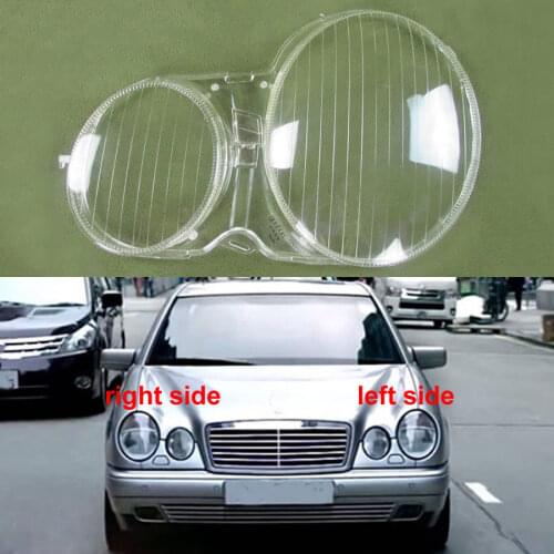 Headlamp Glass Headlights Cover Shell Lampshade For 2000 2001 2002 2003 2004 2005 Benz W210: E200 E240 E260 E280 E320 E430