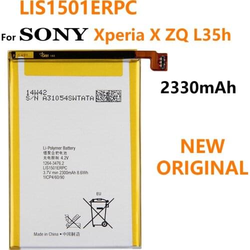 Genuine Original Replacement Battery For SONY Xperia ZL L35h ZQ L35i C6502 C6503 C6506 LIS1501ERPC Phone Batteria 2330mAh
