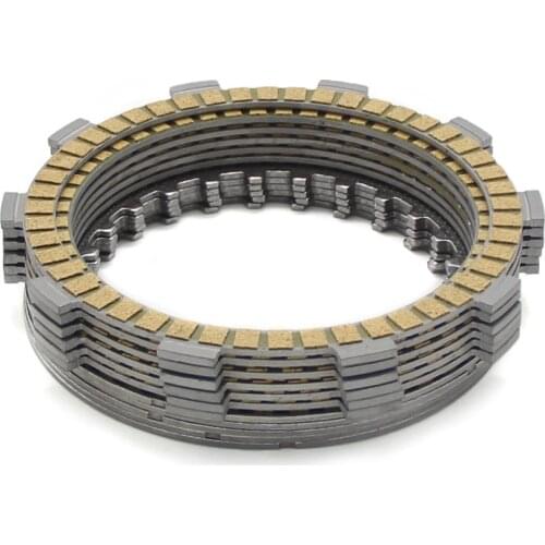 Clutch Friction Disc Plate Kit For Honda NT400 VT500 Steed 400 NV400 CJ/CK NV400 Shadow Slashe VRX400T NV400 Clutchs Platees
