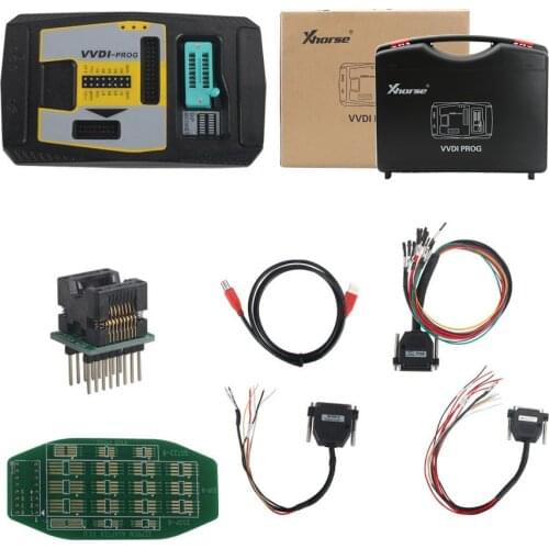 Original Xhorse Latest V5.0.2 VVDI PROG Auto Key Programmer Tools For BMW E/F Series For BMW ISN Read Function PCF79XX Adapter