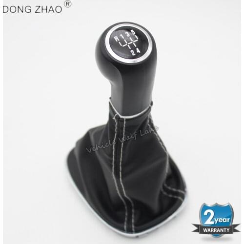 For OPEL Vauxhall Corsa D 2006 2007 2008 2009 2010 2011 2012 2013 2014 New 5 / 6 Speed Car Gear Shift Stick Knob PU Leather Boot