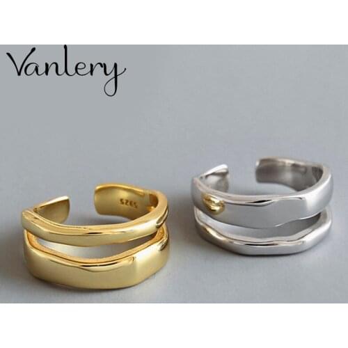 Exaggerated Vintage Open Chains Rings For Women Men Charm Engagement Jewelry Girls Lady Open Finger Rings
