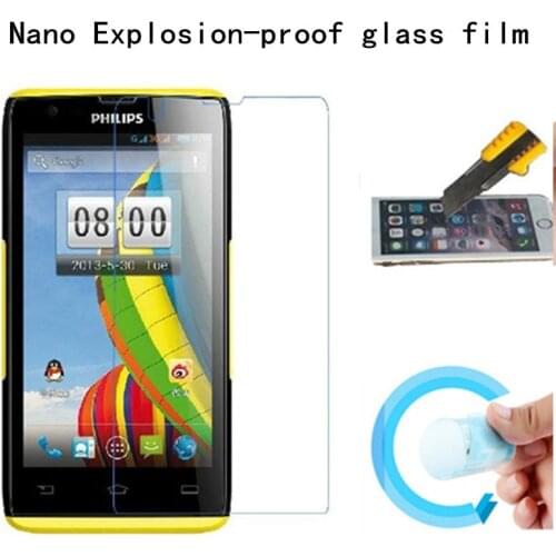 Hight Quality Nano Explosion-proof Soft glass Protective Film for Philips Xenium W6500 /W6500 Screen Protector