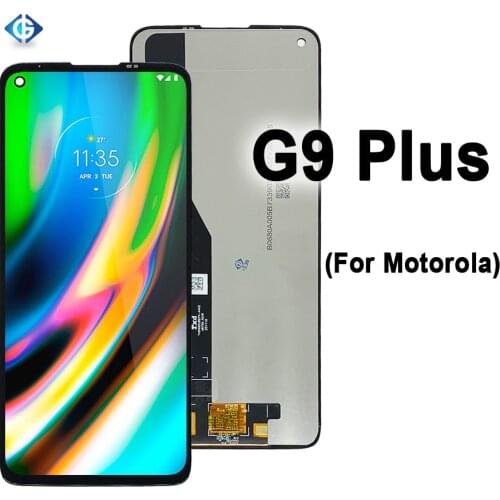 High Quality Display Pantalla Assembly Parts For Motorola G9 Plus LCD with Touch Screen For Moto G9 Plus Digitizer Replacement