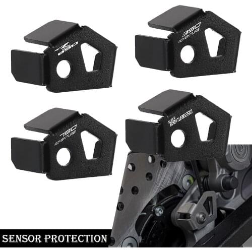 390 Adventure 2020 2021 Motorcycle CNC Rear ABS sensor protection Cover guard For 390 Adventure 2020-2021 ADV sensor protector