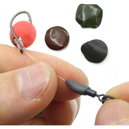 15g Carp Fishing Hook Hair Rig Rings Sink quickly Tungsten Sinker Fishing Accessories Ronnie Rig Sinking Soft Tungsten pendant