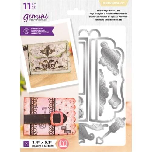 2021 AliliArts Metal Cutting Dies Tabbed page & purse card diy Scrapbooking PhotoAlbum Decorative Embossing PaperCard Crafts Die