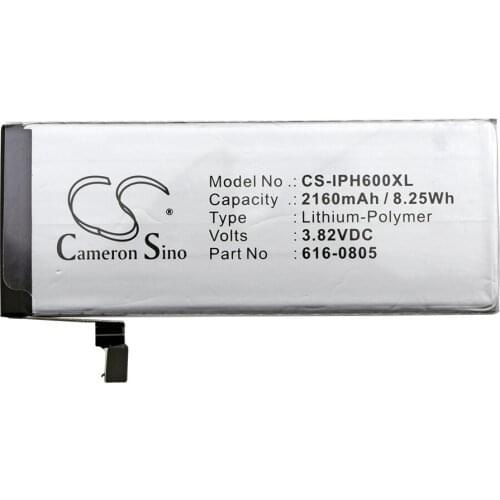 For iphone 6 Battery 616-0804, 616-0805, 616-0806, 616-0809 for Apple A1549, A1586, A1589