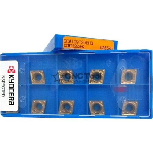 Free shopping! 10PCS CCMT09T308HQ CA5525 lathe cutting tools CNC blade alloy carbide cutting tool carbide inserts