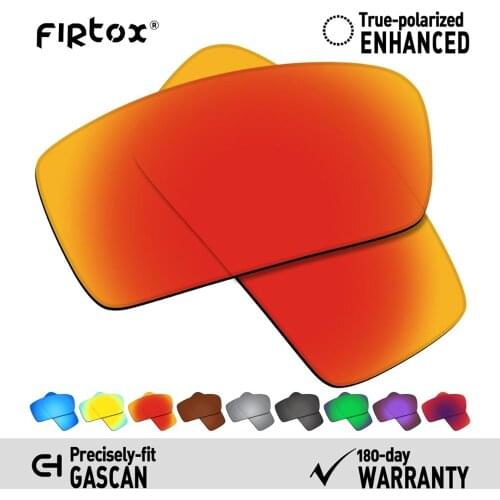 Firtox True UV400 Polarized Lenses Replacement for-Oakley Gascan Sunglasses (Compatiable Lens Only) - Multiple Colors
