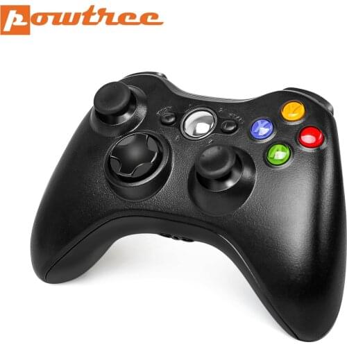Powtree 2.4GH Gamepad Joystick For XBOX 360 Wireless Game Controller For Xbox 360 Joypad For Microsoft PC Windows 7, 8, 10