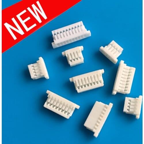 50pcs JST SH1.0 Connector 1.0mm Pitch Connector 2P 3P 4P 5P 6P 7P 8P 9P 10P 11P 12P 2Pin 3Pin 4Pin 5Pin 6Pin 7Pin 8Pin 9Pin