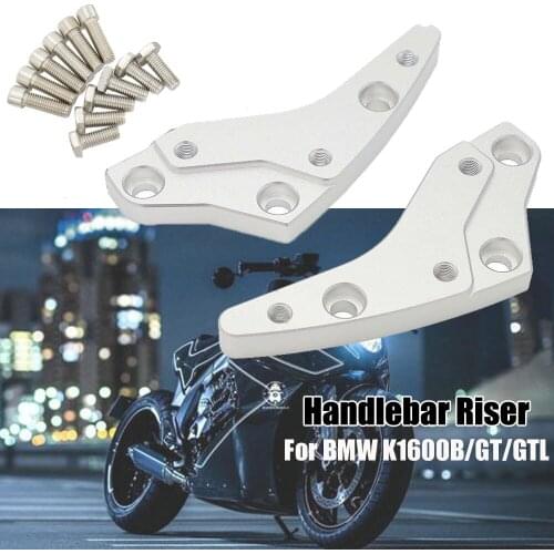 Motorcycle Handlebar Riser Mount Clamp Height Up Adapters For BMW K1600B K1600GT K1600GTL K1600B K1600GT K1600GTL
