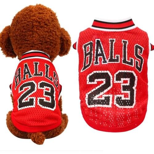 Soft Cotton Dots I Love Daddy Dog Clothes Summer T-shirt For Small Puppy Dogs Chihuahua Vest Apparel Pet Cat Clothing For Teddy