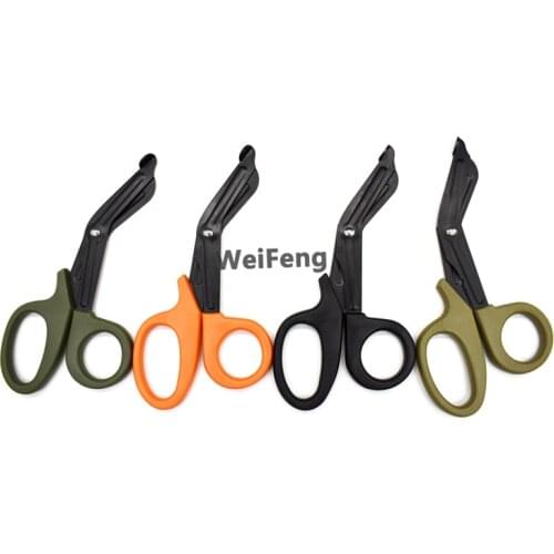 Tactical EMT IFAK Shear Rescue Scissor First Aid Trauma Gauze Emergency Bandage for Hunting Outdoor EDC Survive Scissor