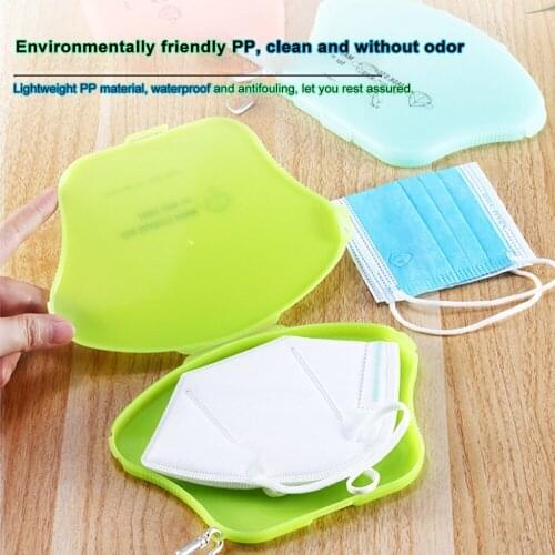 Portable 3PCS Face Masks Storage Box Moisture-Proof Cover Holder Mask Storage Case Seal Box Case Estuche Porta Mascarillas