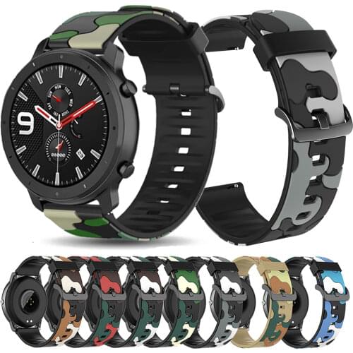 Silicone Strap For Xiaomi Huami Amafit GTR 42mm 47mm/Pace Stratos 3 2 2S Replacement Watchband For Huami Amazfit GTS/Bip Lite