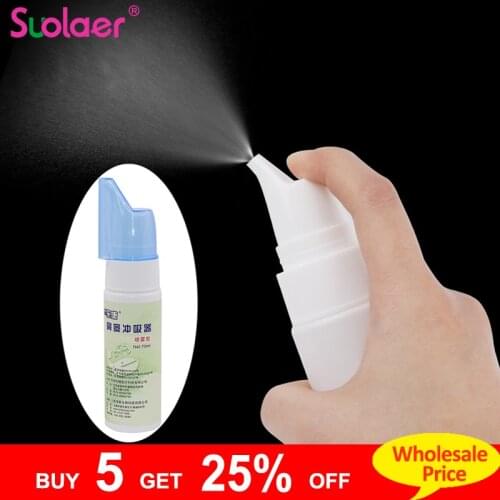 70ML Adult Child Medical Nose Cleaning Nasal Wash Rinse Cleaner Nose Protector Cleans Moistens Anti Allergic Rhinitis for Travel