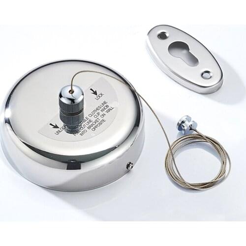 Clothes Drying Rack Rope Home Storage Stainless Steel Retractable Clotheslines Clothes Dryer Organiser Laundry Hanger