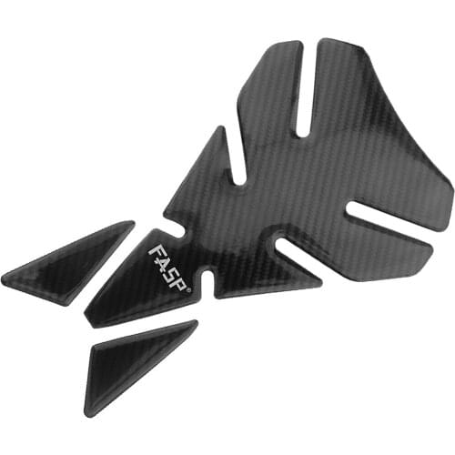 1Pc 5D Carbon Fiber Motorcycle Sport Bike Gas Oil Tank Pad Protector Fish Bone Sticker T05
