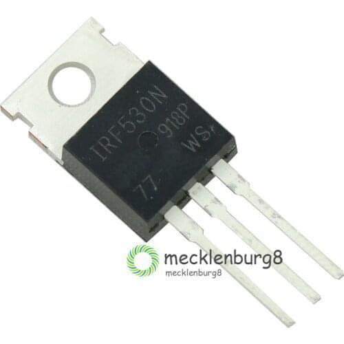 1PCS Brand new original IRF530NPBF IRF530N N-channel 100V 17A FET straight into TO-22