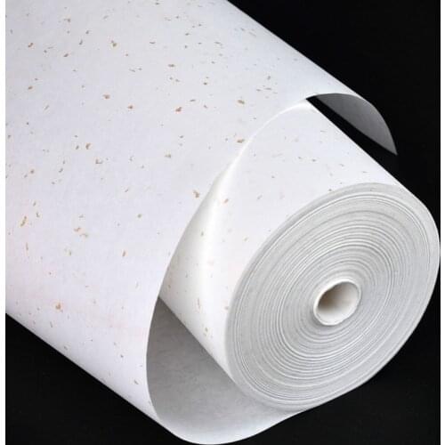 20m 50m 100m Long Roll Rice Paper Half-Ripe Xuan Paper Chinese Rice Paper For Calligraphy and Painting Papel Arroz Craft Supply