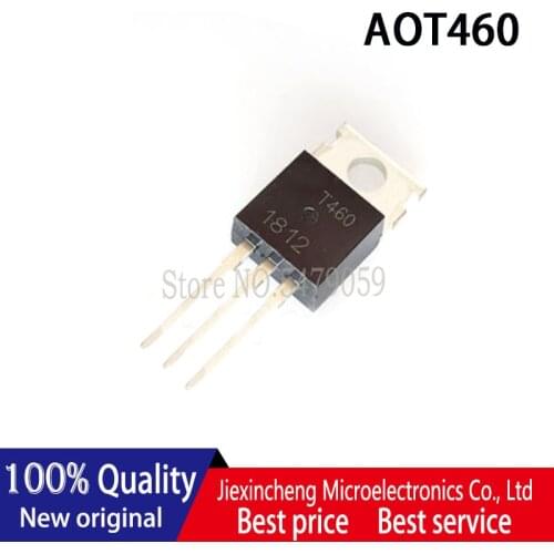 5PCS AOT460 T460 TO220 MOSFET N-CH 60V 85A New original