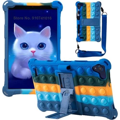 8.0 Inch Soft Silicon Case for Teclast 8.0'' P80H P80X P80 Tablet Cover Stand Holder Protective Shell for Teclast P80 P80X P80H