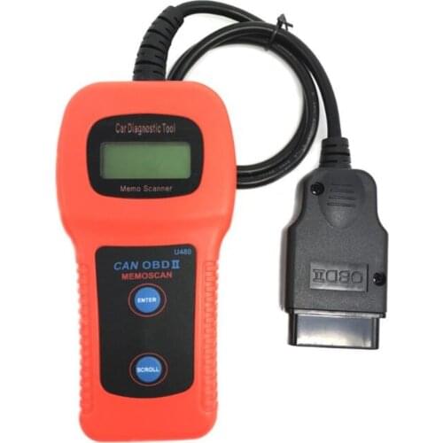 A Car Scanner U480 Diagnostic Scanner OBD 2 Code Reader Code Reader Engine Scanner Support Car 1996-2011PK KW309 KW310