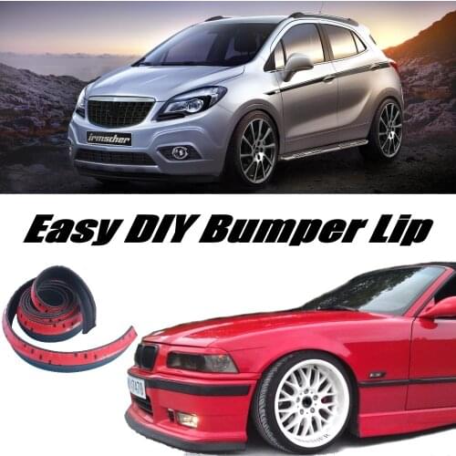 Bumper Lip Deflector Lips For Opel Mokka For Buick Encore For Vauxhall Mokka Front Spoiler Skirt For Body Kit Strip