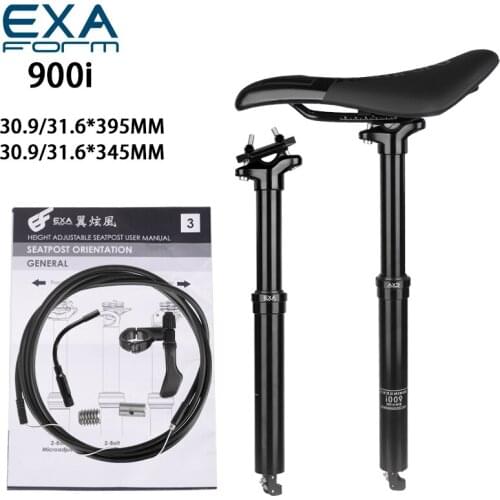 Kindshock KS EXA 900i Dropper Seat Post 30.9 / 31.6 * 395mm Mountain Bike Wire Control Elevator Hose Internal routing seat Post