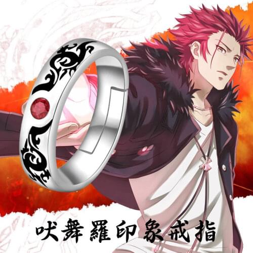 Anime Cosplay K Project Mikoto Suoh Homra Ring 925 Sterling Silver Usa Size 7/8/9 Christmas Gift