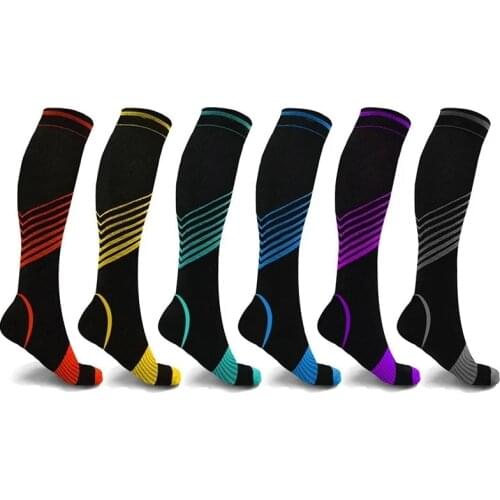 Running Compression Socks Stockings 20-30 mmhg Men Women Sports Socks for Marathon Cycling Football Varicose Veins Legging