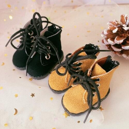 Exo doll 20cm doll shoes Martin boots 20cm doll accessories cotton doll shoes 5cm long doll shoes doll accessories
