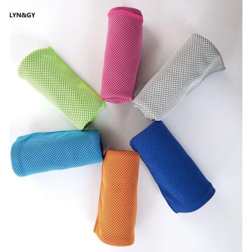 LYN&GY New Quick Dry Cool Swimming Towels Microfiber Outdoor Swimming Camping Cycling Bathing Portable Travel Towel 30*100cm