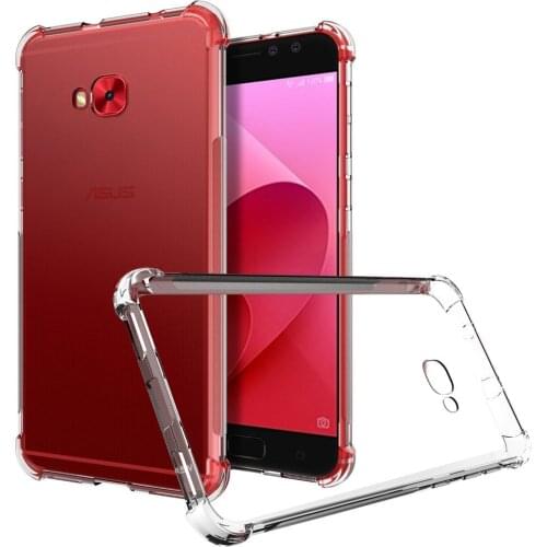 Crystal Clear Anti-slip Anti-Scratch Shockproof Durable Flexible TPU soft Case Cover for Asus ZenFone 4 Selfie ZB553KL
