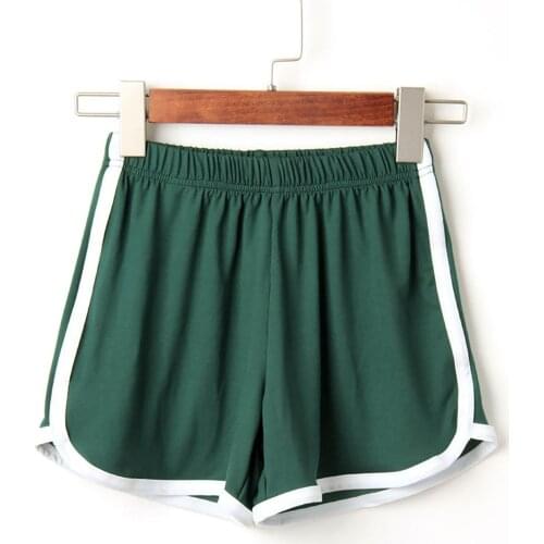 Fashion Women Shorts Lady Summer Sport Shorts Solid Colour Shorts Loose Breathable Short Pants Pantalones Cortos Mujer
