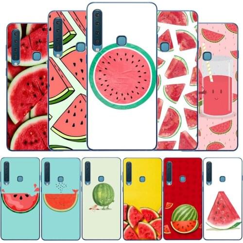 Watermelon silicone phone case for Samsung A3 A5 A6 A7 A8 A9 plus A10 A20 A30 A40 A50 A70 A80 soft Back Cover