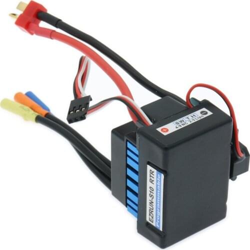 25A 45A 60A Waterproof Brushless Esc Electronic Speed Controller For Rc Model Car Boat Hsp Traxxas 6V-7.4V 6V-11.1V 6V-14.8V