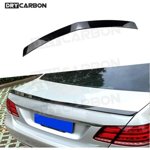 ABS Material Rear Trunk Spoiler Boot Lip Bumper Wing for Mercedes Benz E Class W212 E200 E260 E63 AMG 2014-2016 Sedan 4Door