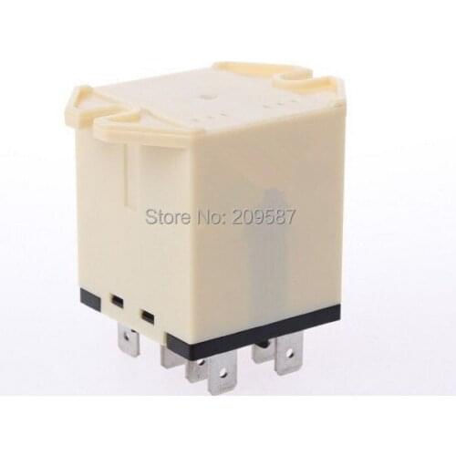 10pcs JQX-30F 2Z Plug In Type DC 12V 30A DPDT General Power Relay 8 Pin