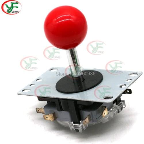 10pcs/ lot Copy Sanwa Joystick 4/8 Way Arcade Joystick With Roud Gate Micro Switch For PS3/PC /Raspberry PI Gmae C