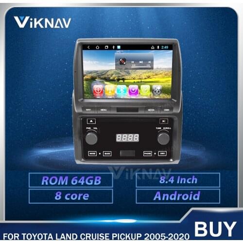 2 din Android multimedia stereo player Car Radio For Toyota Land cruise pickup LC57 2005-2020 touch screen DVD player Head Unit