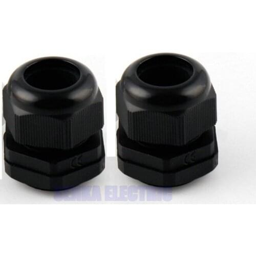 2 pcs/lot PG16 Nylon Cable Gland M22 IP68 Waterproof 10-14mm Cable Connector
