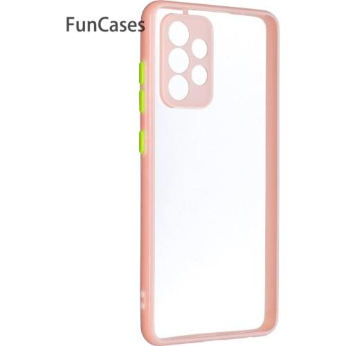 White PC Shell For cover Samsung Smausng A12 5G Capa Phone Cases Covers Hoesje sFor Samsung Galaxy ajax A52 5G A42 A72 Holder